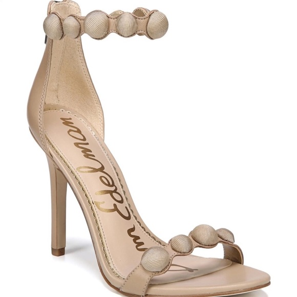Sam Edelman Shoes - Sam Edelman Addison Pom Leather Hell Sandals 9